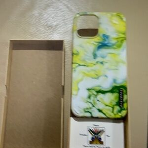 Vibrant Green and White Phone Case by Incipio